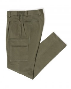 カルゼジャージー ワンプリーツ カーゴパンツ【BRUNELLESCHI/ブルネレスキ】