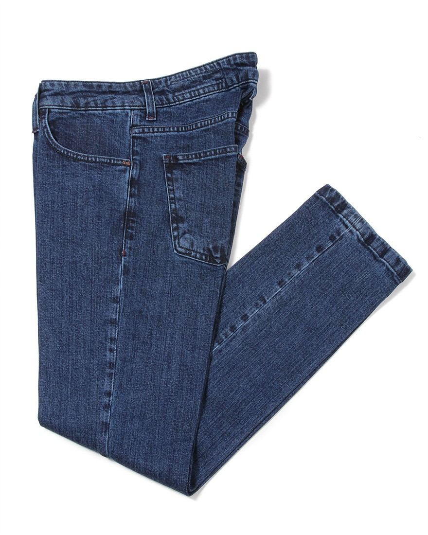 テーパードブルーデニム【8177-206L1054/5PKT SLIM DENIM】｜Entre