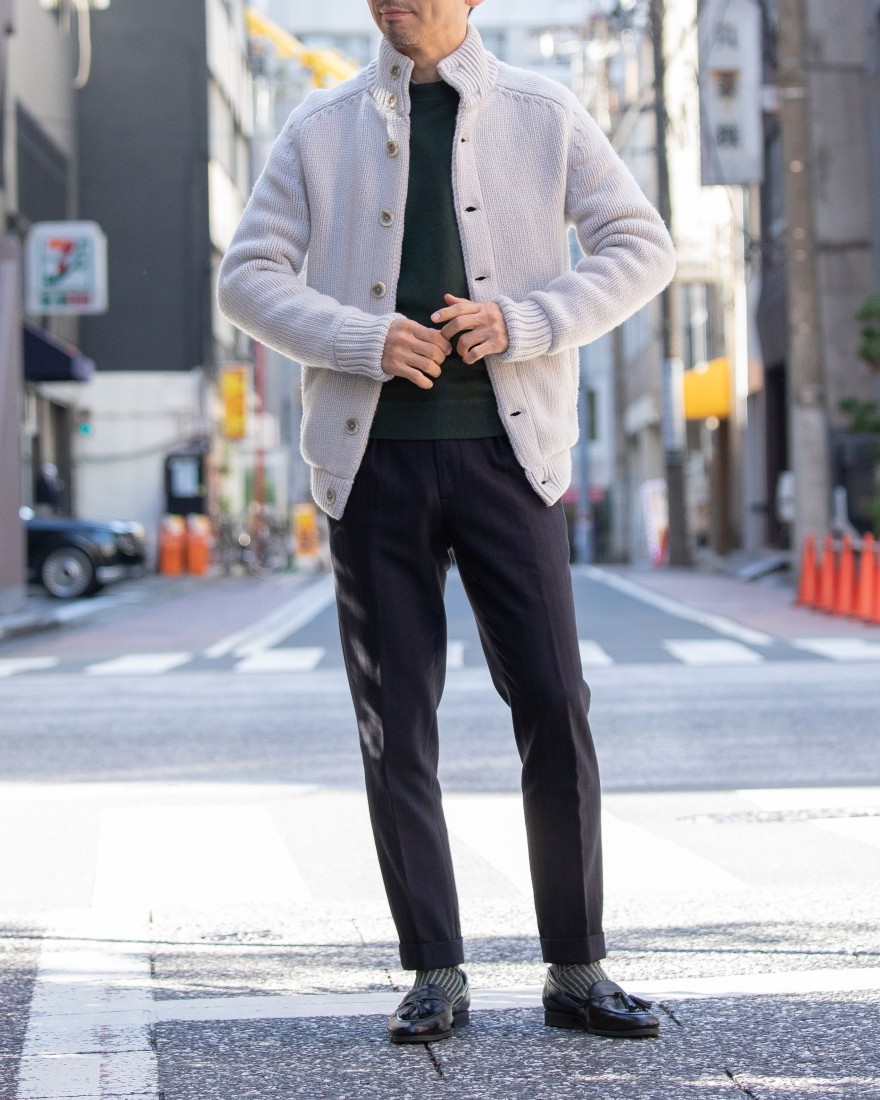 ストライプソックス【UOMO TAILORING】｜GALLO（ガッロ）｜TOKYOlife