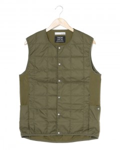 TAION サイドポケットインナーダウンベスト【NFTA-09】