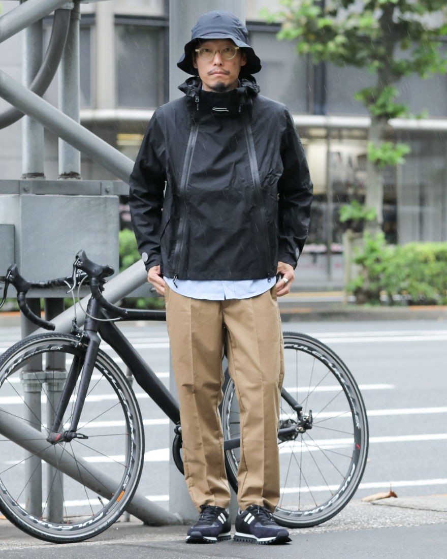 2.5レイヤー防水ジャケット【umbrella jacket /DRY BARRIER®】｜alk