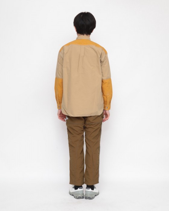 and wanderリップミックス高機能シャツ【CORDURA rip mix shirt】03l