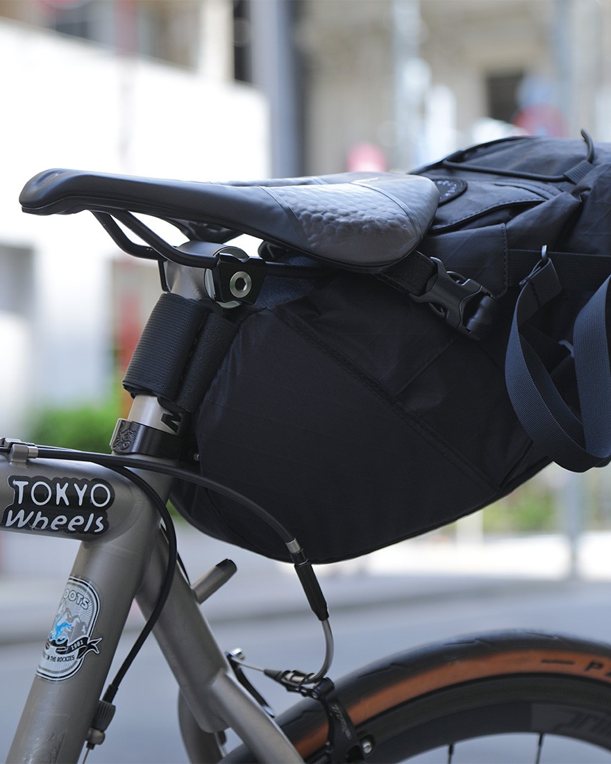 FAIRWEATHERサドルバッグ 【seat bag x-pac 3-6L】22l