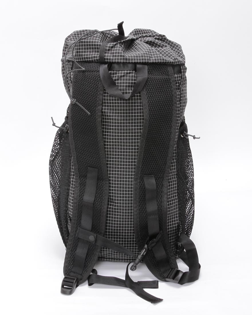 FAIRWEATHERパッカブルバックパック【packable pack 14L/spectra black】02l