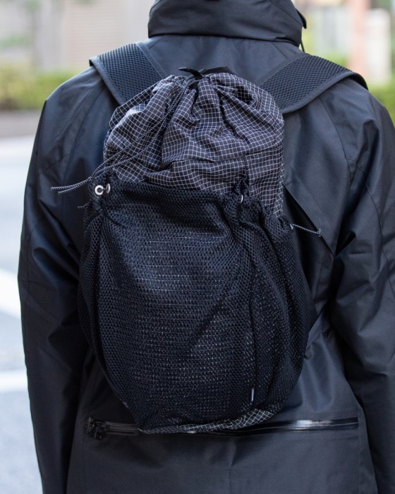 FAIRWEATHERパッカブルバックパック【packable pack 14L/spectra black】26l