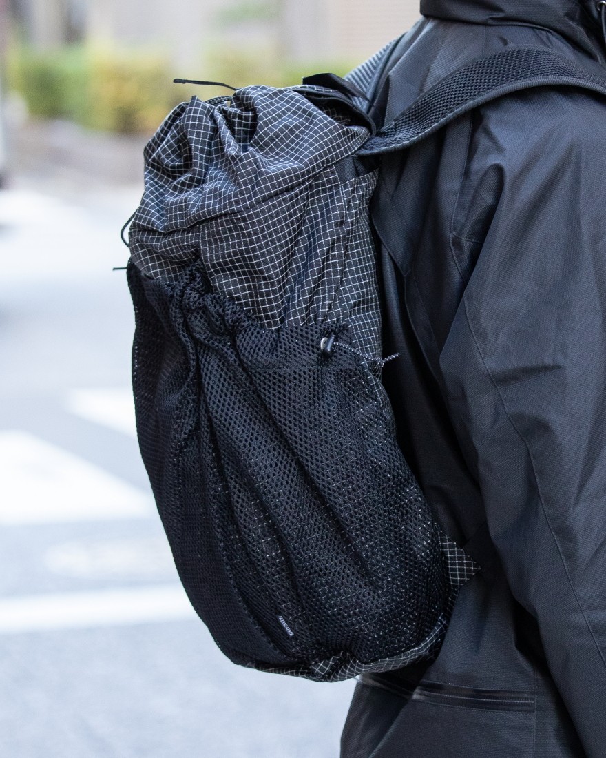 パッカブルバックパック【packable pack 14L/spectra black】｜FAIRWEATHER（フェアウェザー）｜TOKYOlife