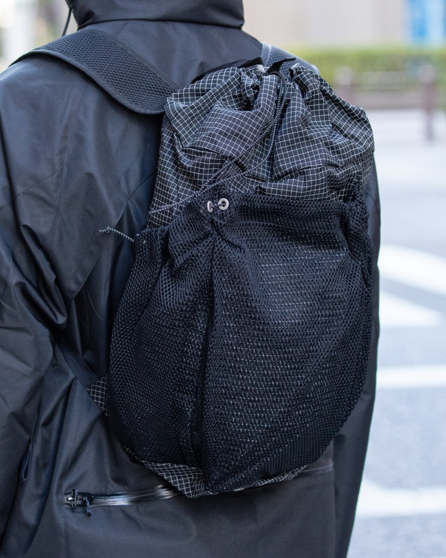 FAIRWEATHERパッカブルバックパック【packable pack 14L/spectra black】28l