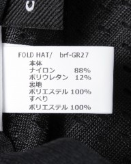 beruf baggageパッカブルハット【FOLD HAT】mb_19l