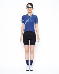 Velocioレディースショートスリーブジャージ【WOMEN'S INDIGO DYE SE JERSEY】mb_19l