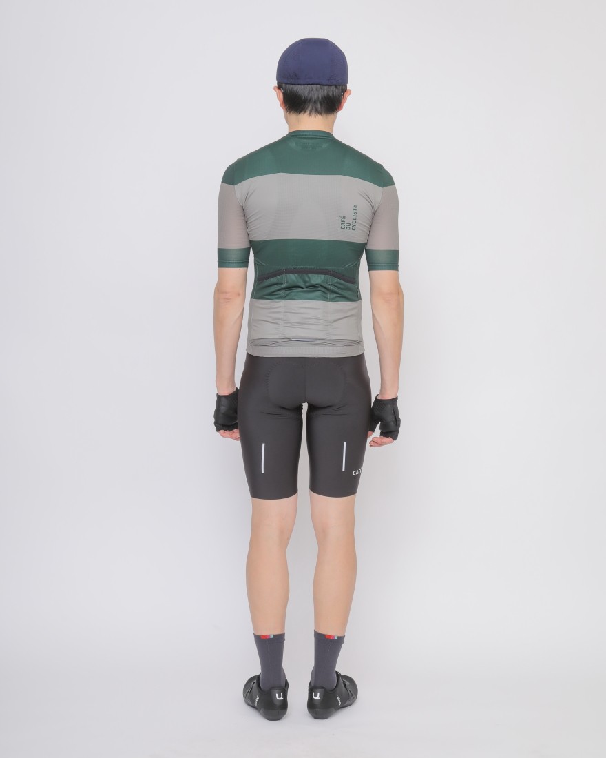 最高 Cafe du Cycliste カラービブショーツ メンズ S マリネット - 自転車