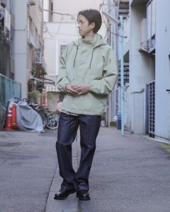 ウールキャンバスフーデッドブルゾン【WOOL MAX CANVAS HOODED BLOUSON