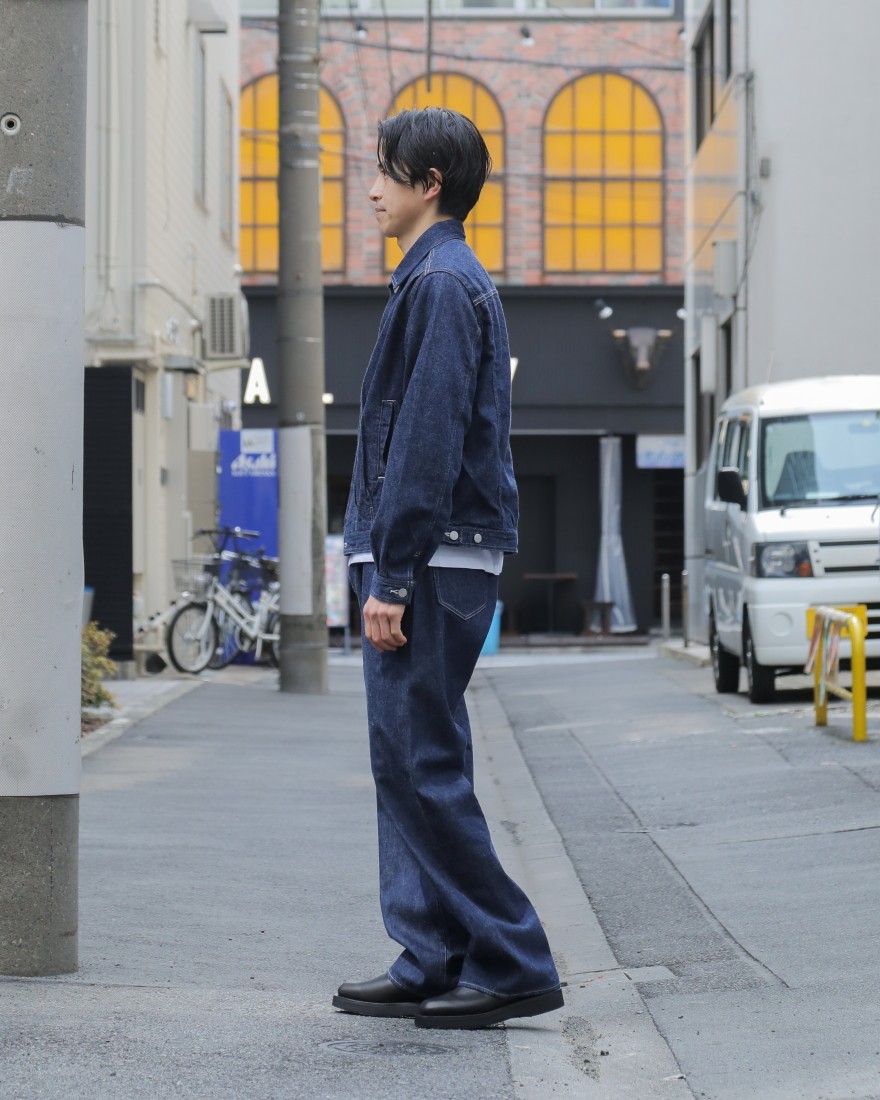 セルヴィッジライトデニムパンツ【SELVEDGE LIGHT DENIM PANTS